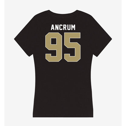 UNC Charlotte - NCAA Football : Devin Ancrum - Women's V-Neck T-Shirt-1