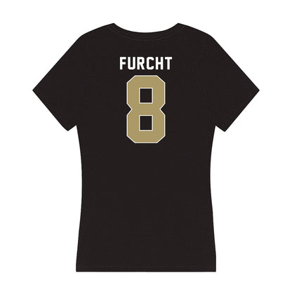 UNC Charlotte - NCAA Baseball : Noah Furcht - Women's V-Neck T-Shirt-1