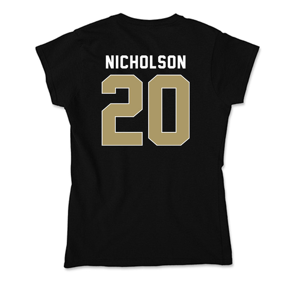 UNC Charlotte - NCAA Football : Donte Nicholson - Soft Style Women’s T-Shirt-1