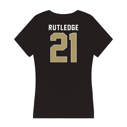 UNC Charlotte - NCAA Football : Henry Rutledge - Women's V-Neck T-Shirt-1