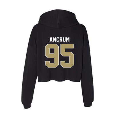 UNC Charlotte - NCAA Football : Devin Ancrum - Women's Crop Fleece Hoodie-1