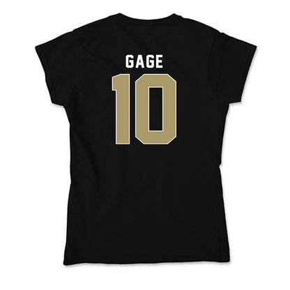 UNC Charlotte - NCAA Women's Basketball : Janavia Gage - Soft Style Women’s T-Shirt-1