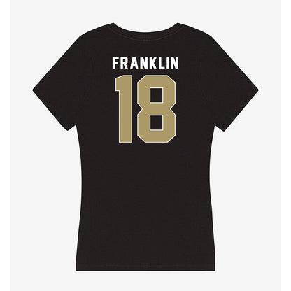 UNC Charlotte - NCAA Football : Seth Franklin - Women's V-Neck T-Shirt-1