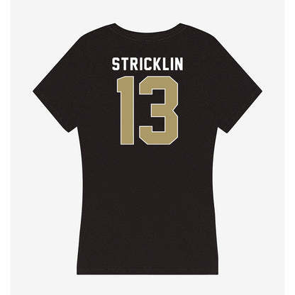 UNC Charlotte - NCAA Baseball : Cale Stricklin - Women's V-Neck T-Shirt-1
