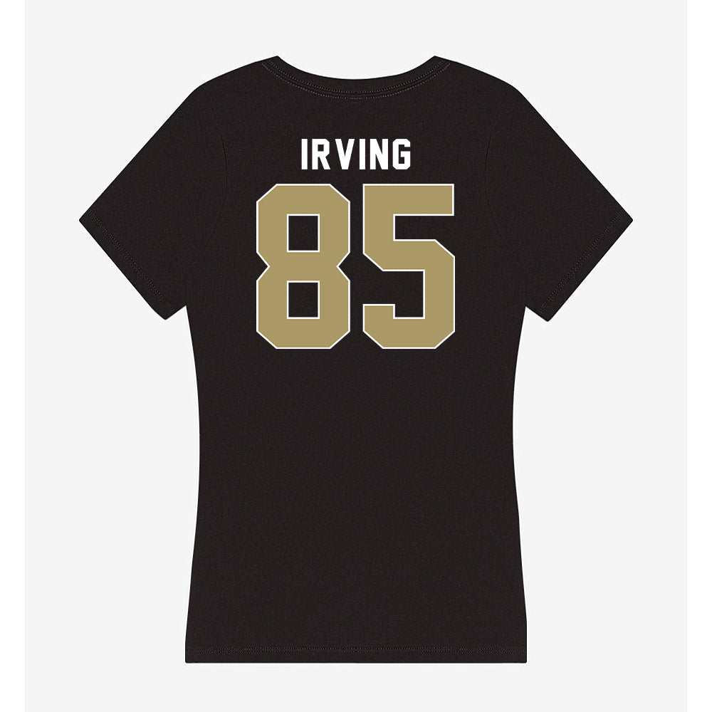 UNC Charlotte - NCAA Football : Caleb Irving - Women's V-Neck T-Shirt-1