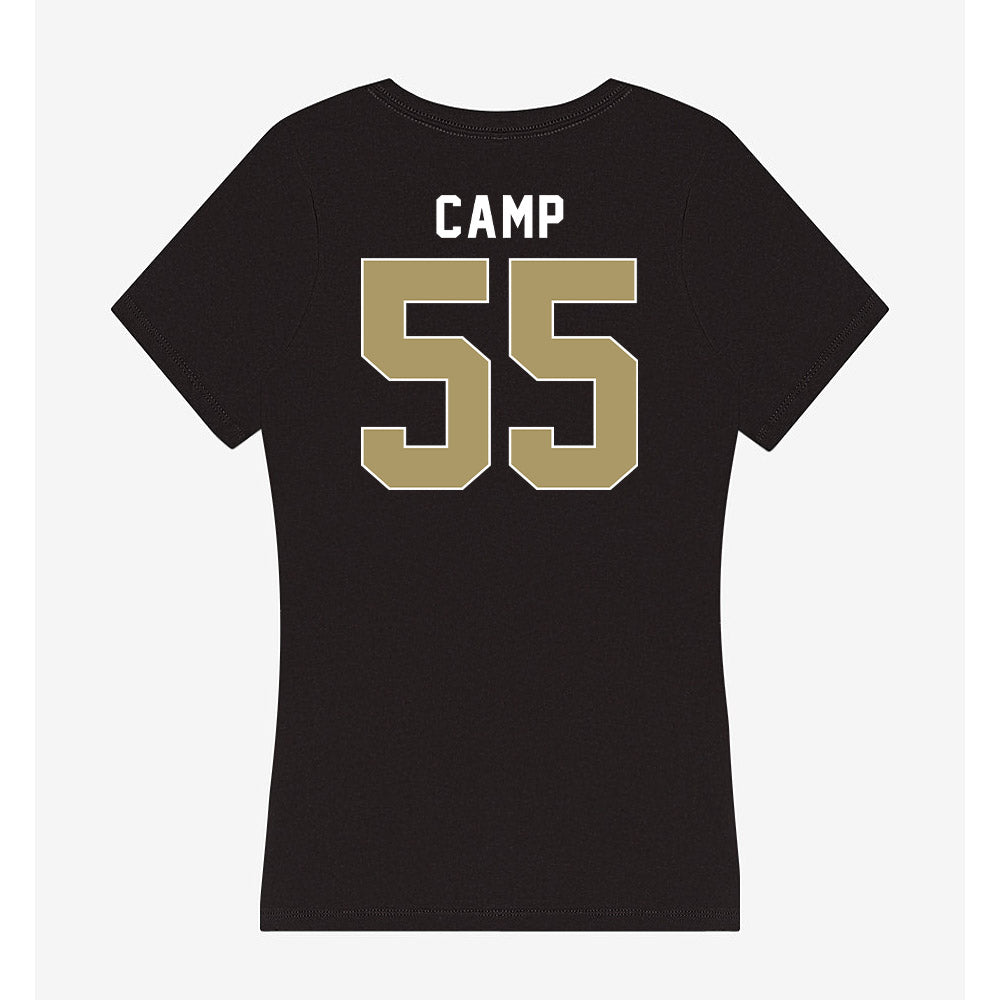 UNC Charlotte - NCAA Baseball : AJ Camp - Women's V-Neck T-Shirt-1
