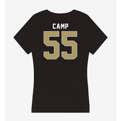 UNC Charlotte - NCAA Baseball : AJ Camp - Women's V-Neck T-Shirt-1