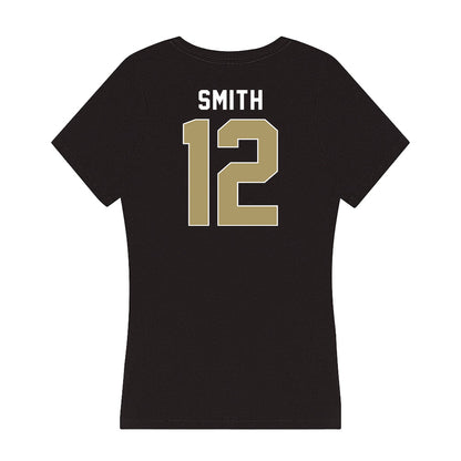 UNC Charlotte - NCAA Women's Basketball : Imani Smith - Women's V-Neck T-Shirt-1