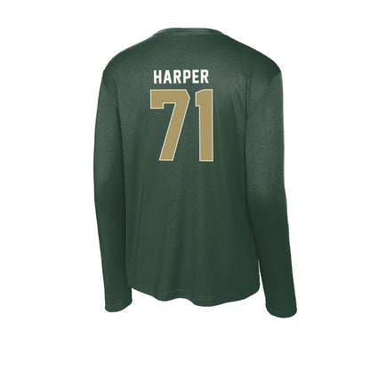 UNC Charlotte - NCAA Football : Amar Harper - Activewear Long Sleeve T-Shirt-1