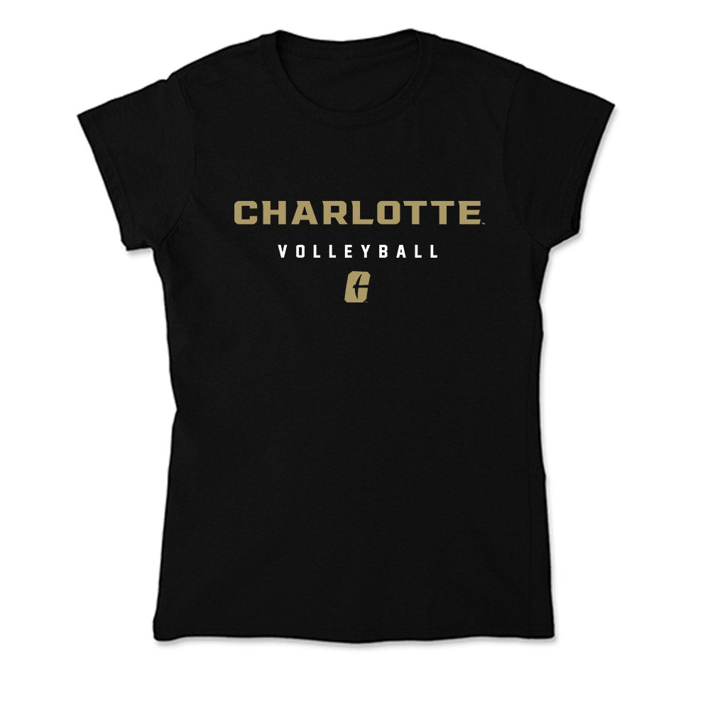 UNC Charlotte - NCAA Women's Volleyball : Kennedy Earls - Soft Style Women’s T-Shirt-0