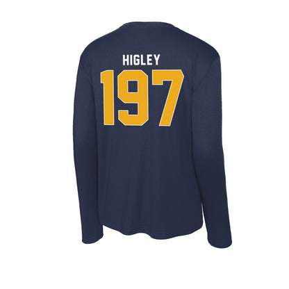 Kent State - NCAA Wrestling : Mason Higley - Activewear Long Sleeve T-Shirt-1