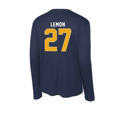 Kent State - NCAA Football : Lennox Lemon - Activewear Long Sleeve T-Shirt-1