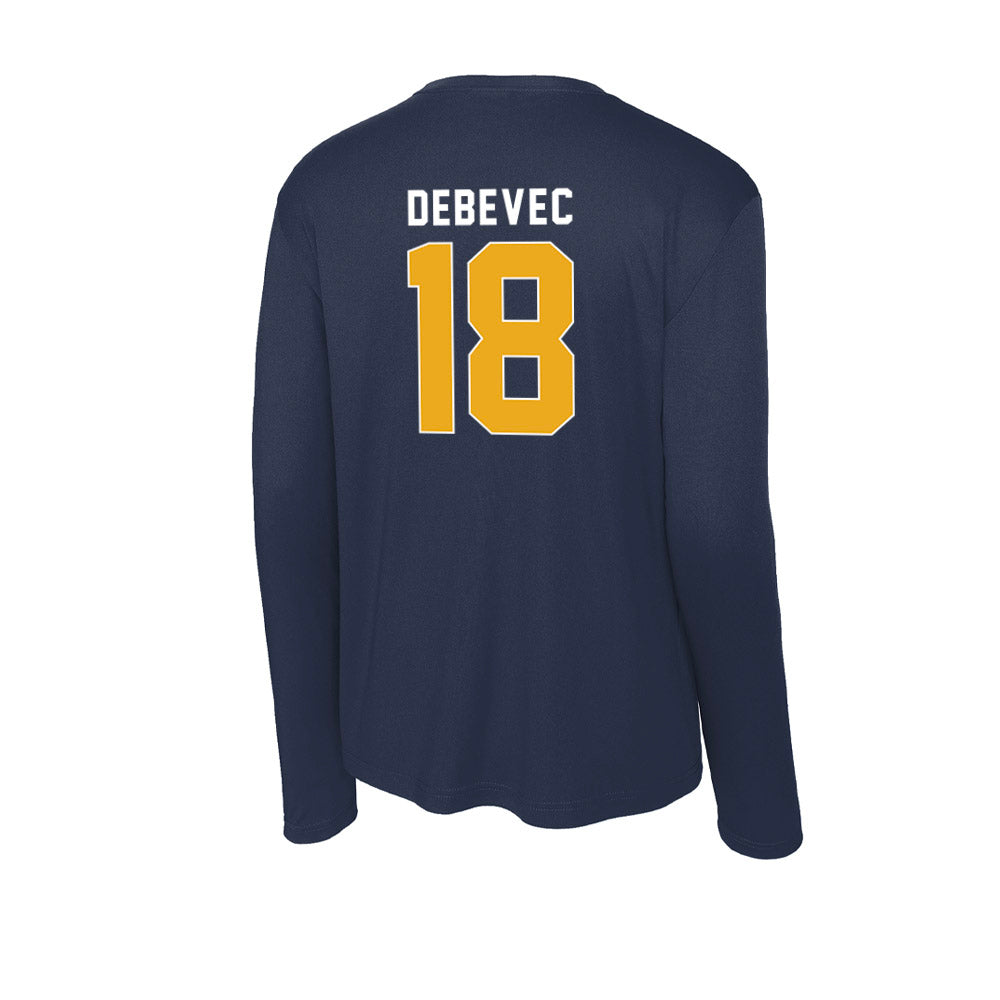 Kent State - NCAA Women's Volleyball : Abbey Debevec - Activewear Long Sleeve T-Shirt-1