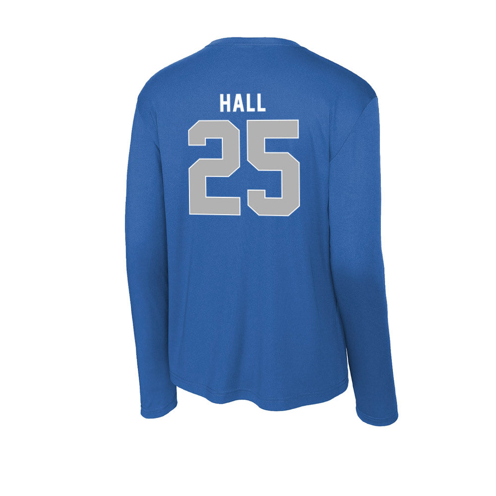 Drake - NCAA Softball : Pearson Hall - Activewear Long Sleeve T-Shirt-1