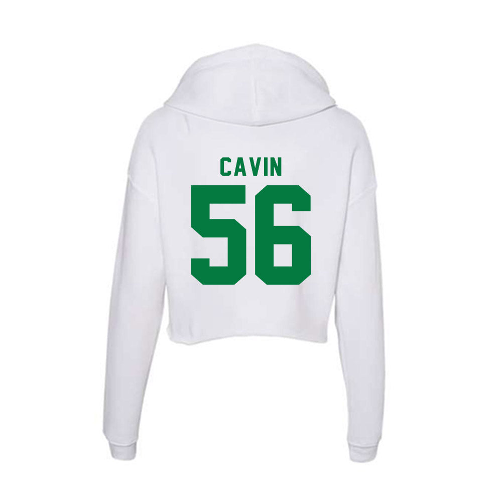 OKBU - NCAA Football : Kye Cavin - Women's Crop Fleece Hoodie-1