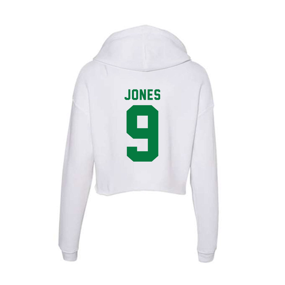 OKBU - NCAA Football : Rahsaan Jones - Classic Shersey Women's Crop Fleece Hoodie-1