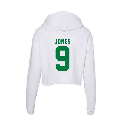 OKBU - NCAA Football : Rahsaan Jones - Classic Shersey Women's Crop Fleece Hoodie-1