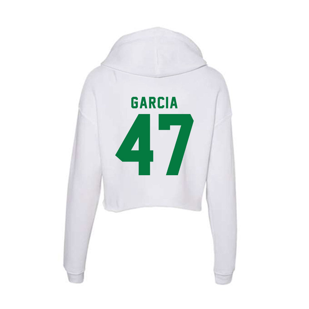 OKBU - NCAA Football : Jordan Garcia - Classic Shersey Women's Crop Fleece Hoodie-1