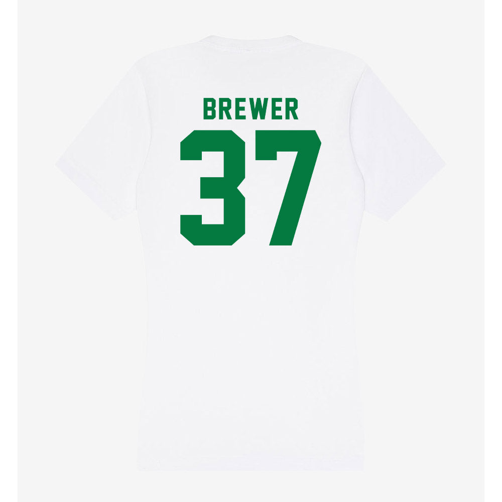 OKBU - NCAA Football : Brady Brewer - Women's V-Neck T-Shirt-1