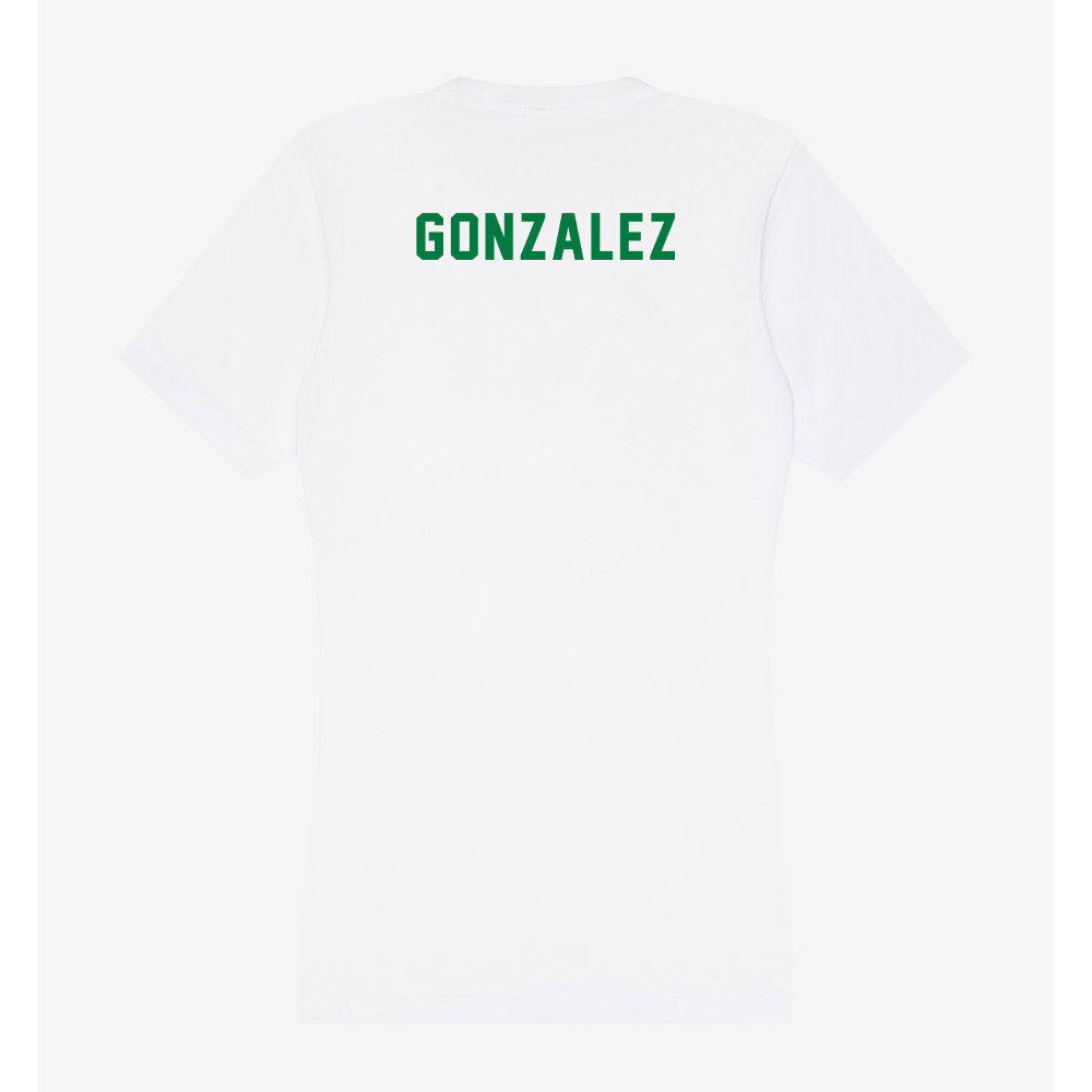 OKBU - NCAA Women's Track & Field : Analisee Gonzalez - Women's V-Neck T-Shirt-1