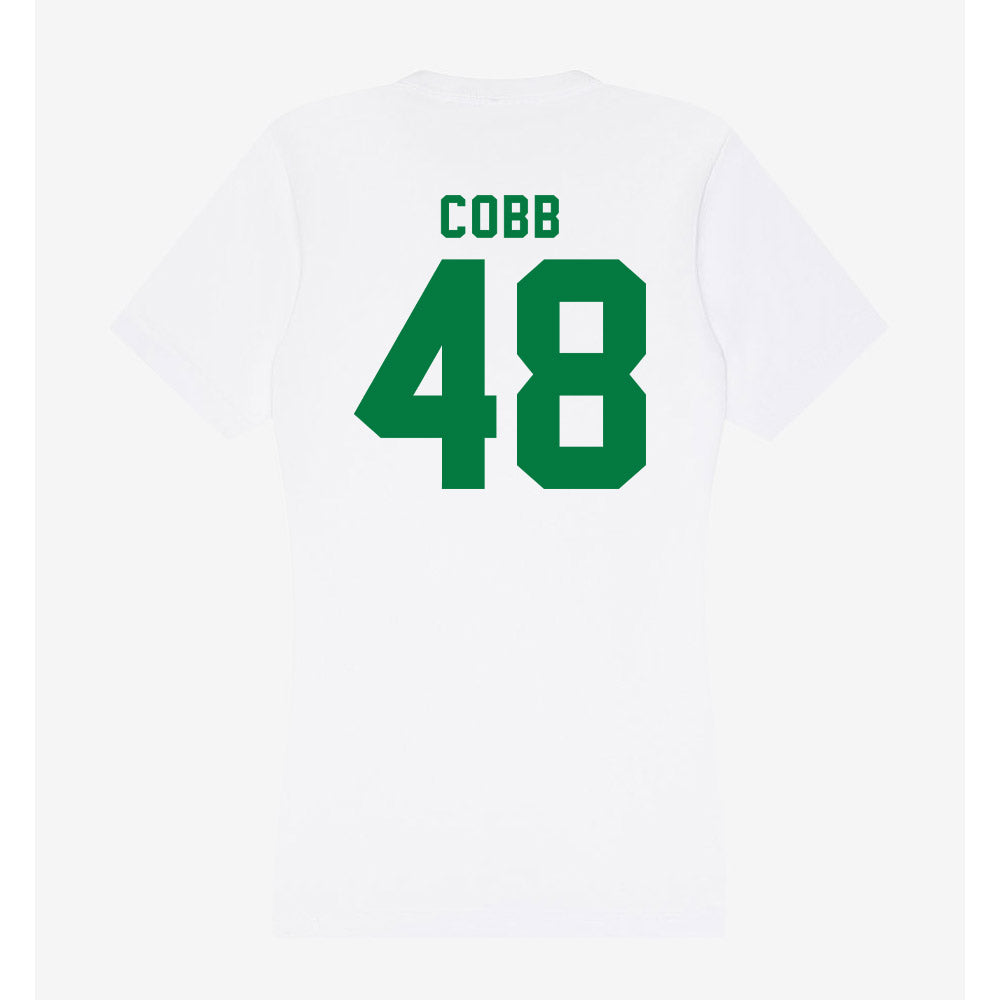 OKBU - NCAA Football : Morgan Cobb - Classic Shersey Women's V-Neck T-Shirt-1