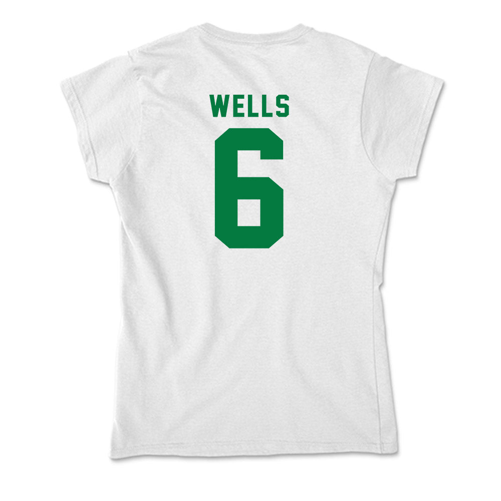 OKBU - NCAA Softball : Greenlee Wells - Soft Style Women’s T-Shirt-1