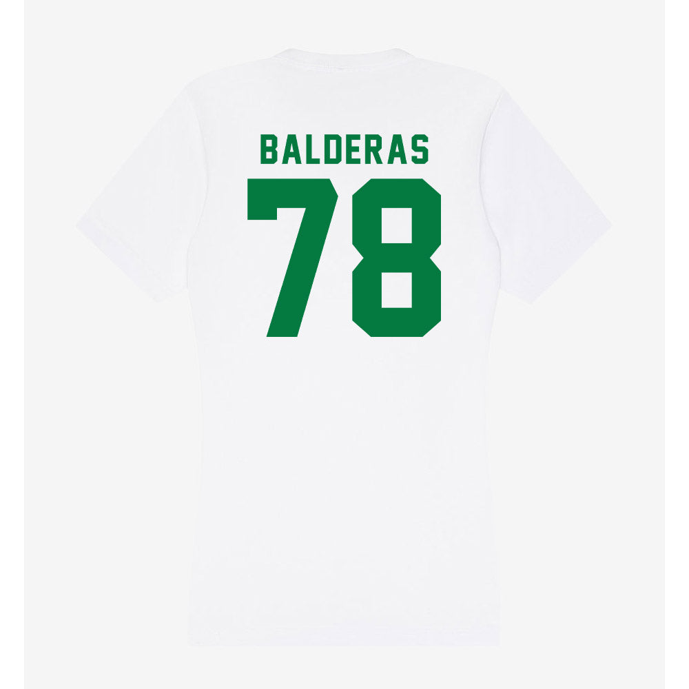 OKBU - NCAA Football : David Balderas - Women's V-Neck T-Shirt-1