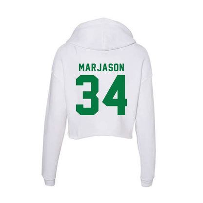 OKBU - NCAA Women's Basketball : Aubrey Marjason - Women's Crop Fleece Hoodie-1