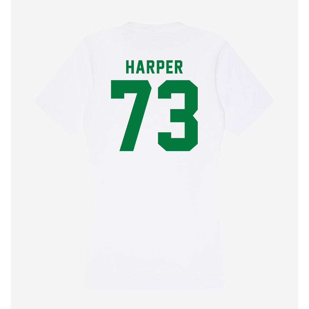 OKBU - NCAA Football : Ian Harper - Women's V-Neck T-Shirt-1