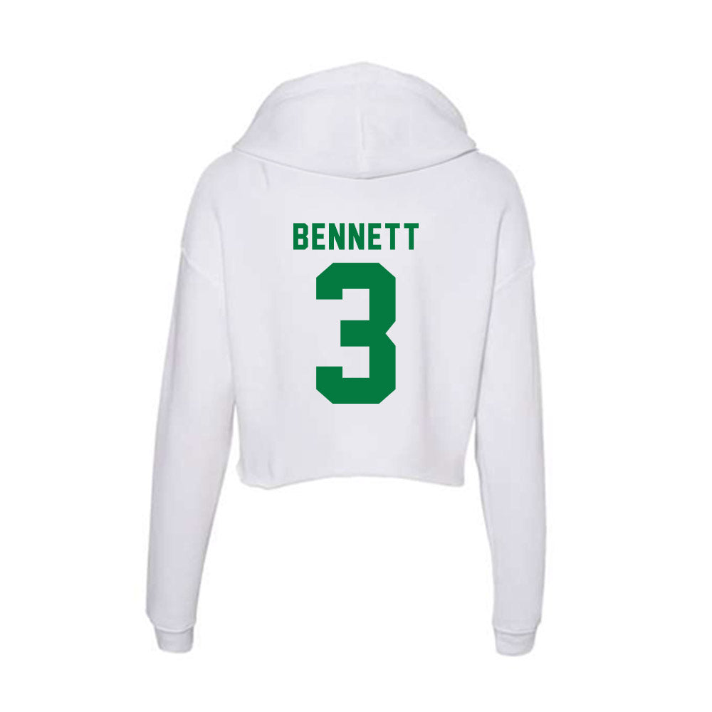 OKBU - NCAA Football : Mason Bennett - Classic Shersey Women's Crop Fleece Hoodie-1