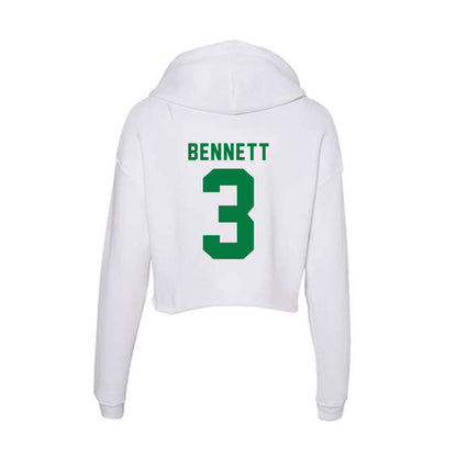 OKBU - NCAA Football : Mason Bennett - Classic Shersey Women's Crop Fleece Hoodie-1