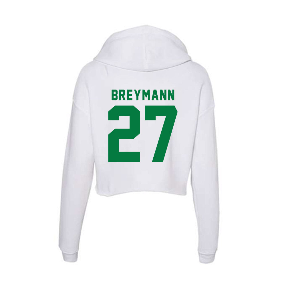 OKBU - NCAA Women's Volleyball : Addison Breymann - Women's Crop Fleece Hoodie-1