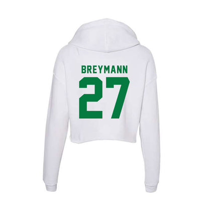 OKBU - NCAA Women's Volleyball : Addison Breymann - Women's Crop Fleece Hoodie-1