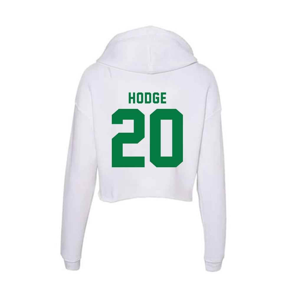 OKBU - NCAA Men's Basketball : Christian Hodge - Classic Shersey Women's Crop Fleece Hoodie-1