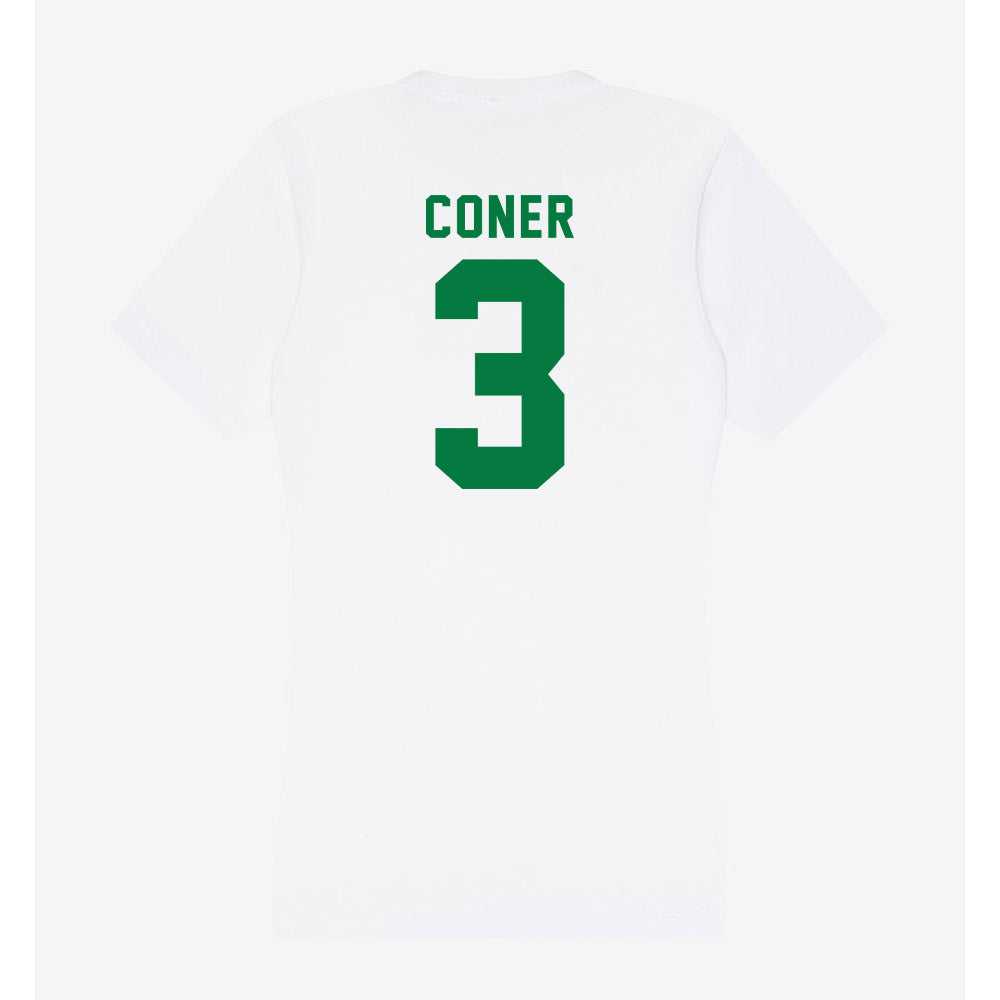 OKBU - NCAA Men's Basketball : Terry Coner - Women's V-Neck T-Shirt-1