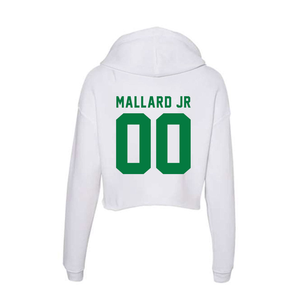 OKBU - NCAA Football : Torre Mallard Jr - Classic Shersey Women's Crop Fleece Hoodie-1