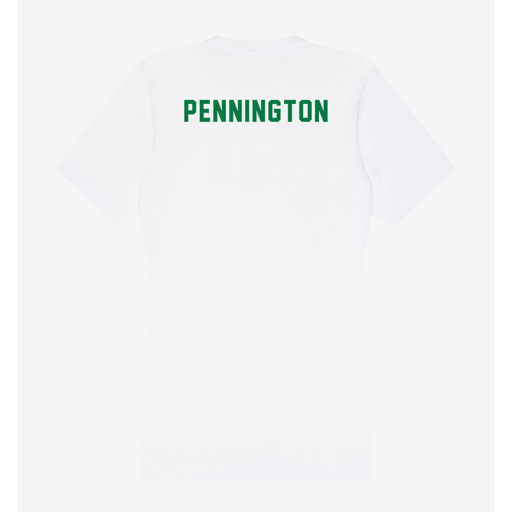 OKBU - NCAA Stunt : Macy Pennington - Women's V-Neck T-Shirt-1
