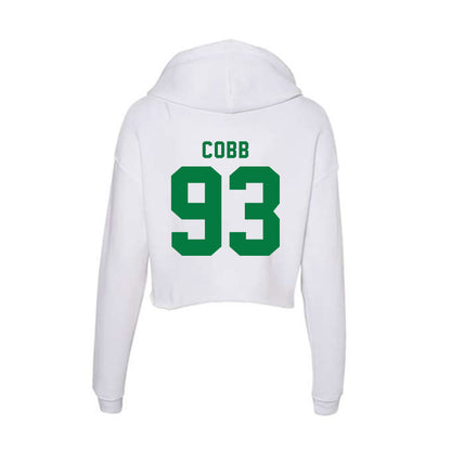 OKBU - NCAA Football : Morgan Cobb - Women's Crop Fleece Hoodie-1