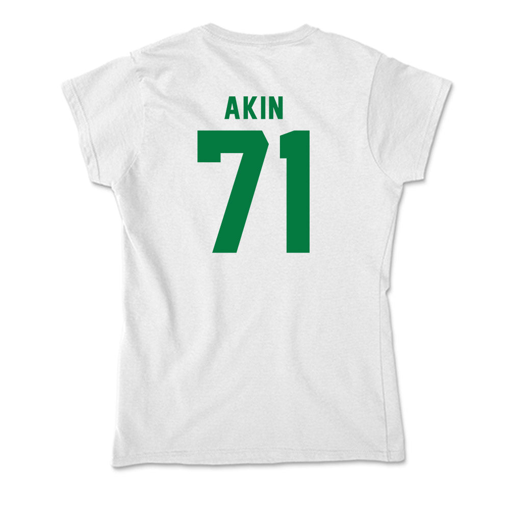 OKBU - NCAA Football : Owen Akin - Soft Style Women’s T-Shirt-1