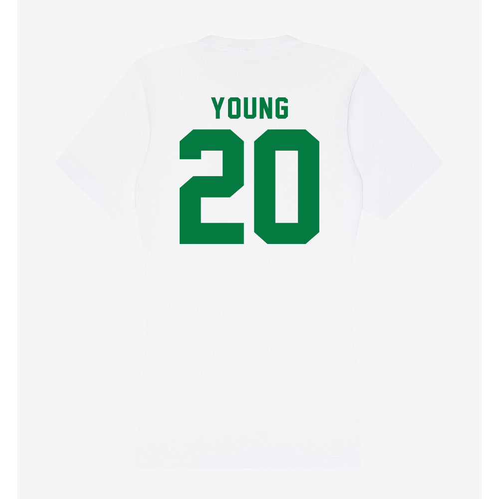 OKBU - NCAA Football : Xzavier Young - Classic Shersey Women's V-Neck T-Shirt-1