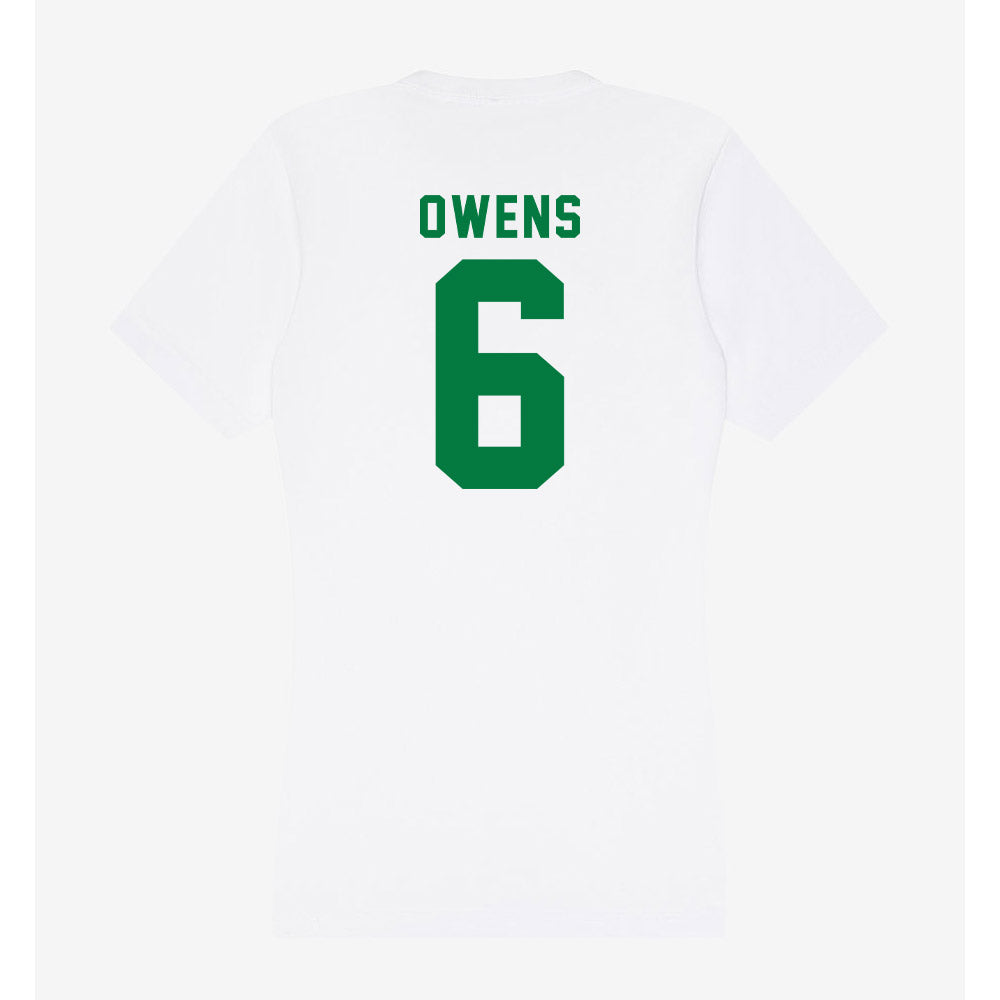 OKBU - NCAA Football : Ernest Owens - Classic Shersey Women's V-Neck T-Shirt-1