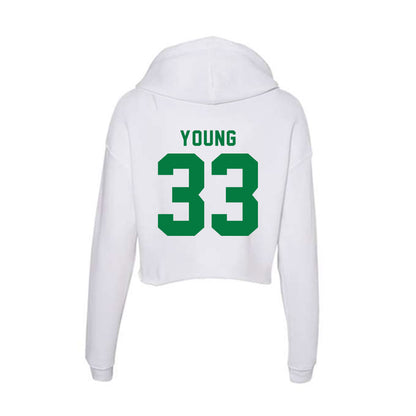 OKBU - NCAA Women's Basketball : Aaliyah Young - Classic Shersey Women's Crop Fleece Hoodie-1