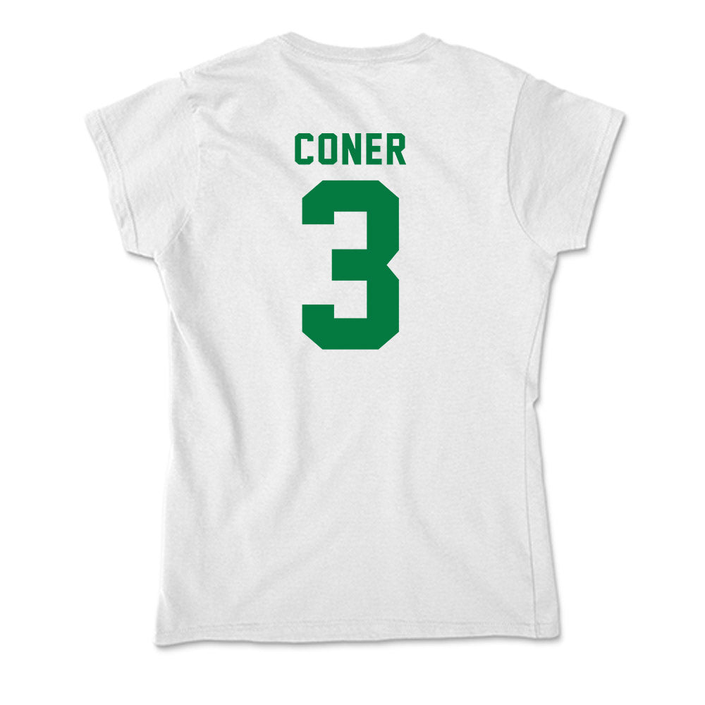 OKBU - NCAA Men's Basketball : Terry Coner - Soft Style Women’s T-Shirt-1