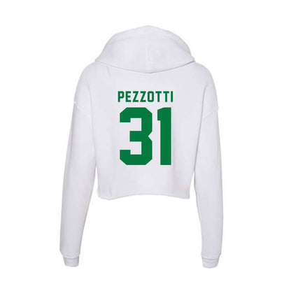 OKBU - NCAA Baseball : Luis Pezzotti - Women's Crop Fleece Hoodie-1