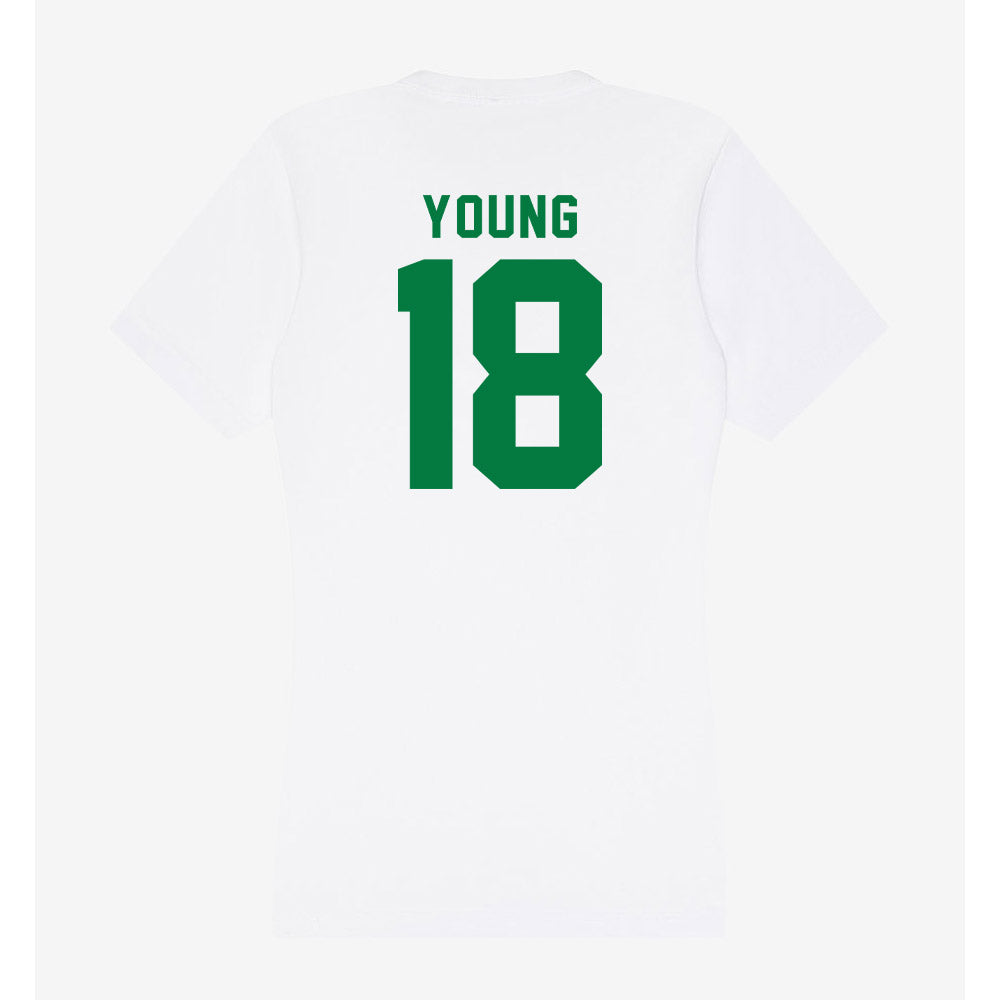 OKBU - NCAA Football : Xzavier Young - Classic Shersey Women's V-Neck T-Shirt-1