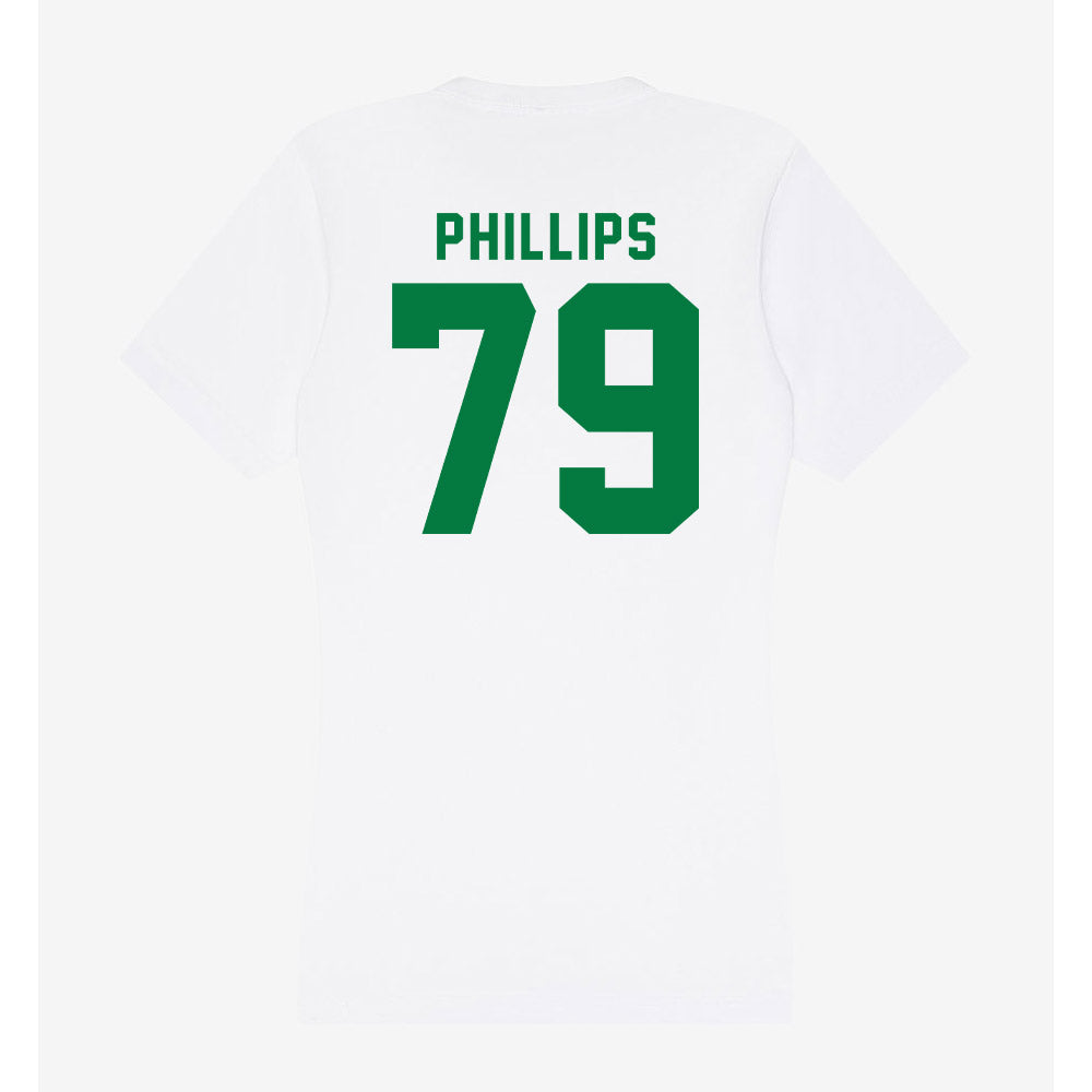 OKBU - NCAA Football : Brady Phillips - Classic Shersey Women's V-Neck T-Shirt-1