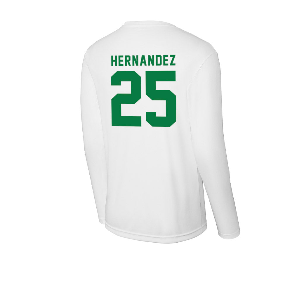 OKBU - NCAA Baseball : Lucas Hernandez - Classic Shersey Activewear Long Sleeve T-Shirt-1