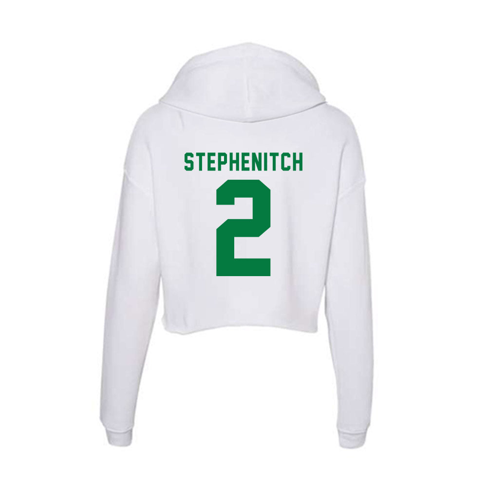OKBU - NCAA Baseball : Cade Stephenitch - Classic Shersey Women's Crop Fleece Hoodie-1