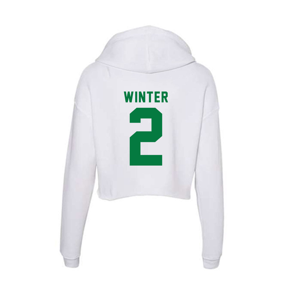 OKBU - NCAA Football : Eli Winter - Classic Shersey Women's Crop Fleece Hoodie-1