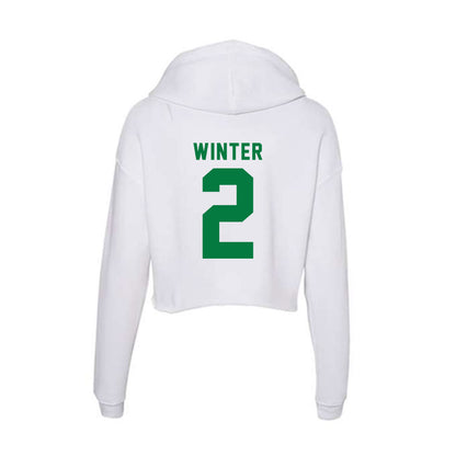 OKBU - NCAA Football : Eli Winter - Classic Shersey Women's Crop Fleece Hoodie-1